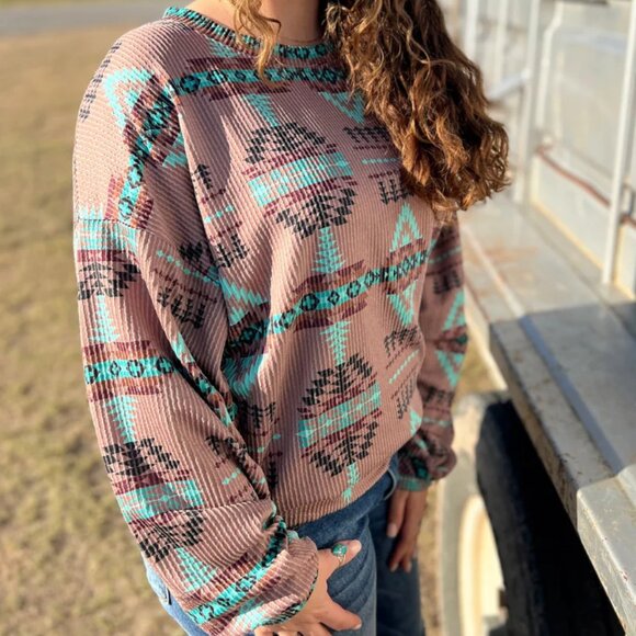 Colorado Sunset Sweater - Picture 3 of 4